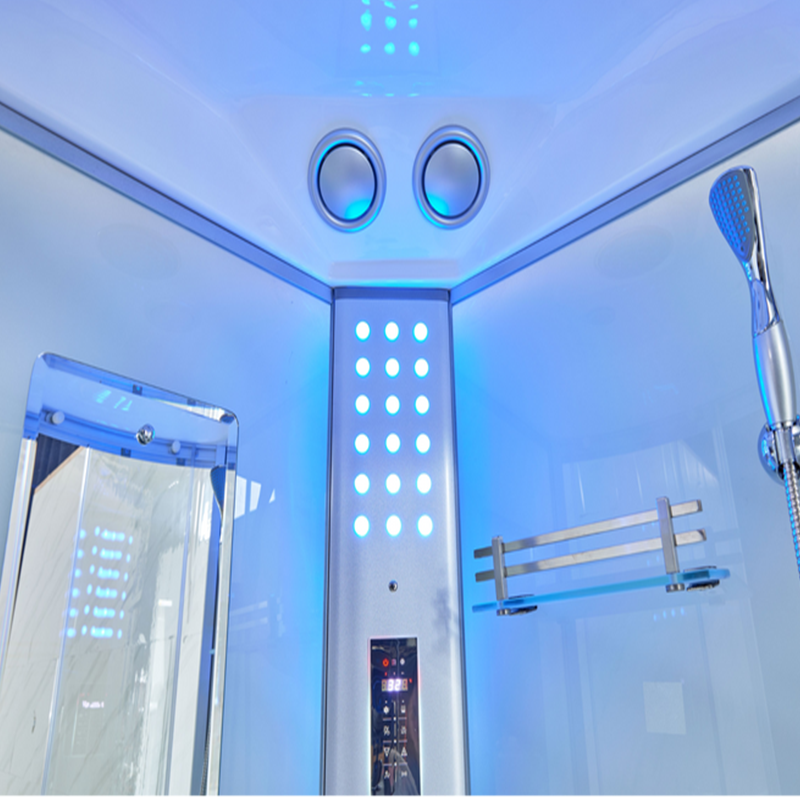 Mesa Showers Mesa WS-9090C 1 Person Corner Steam Shower - 36"L x 36"W x 85"H