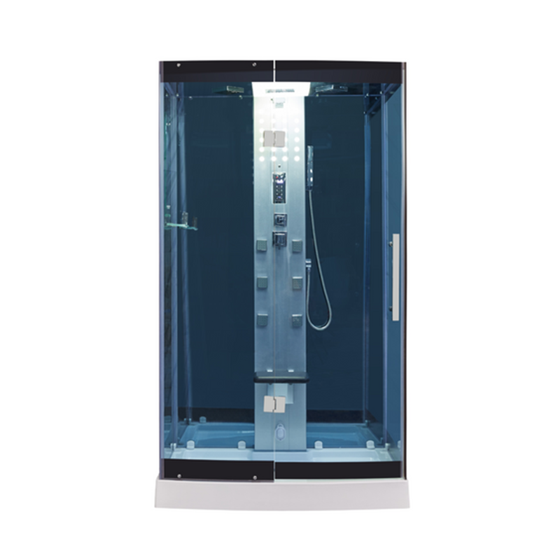 Mesa Showers Mesa WS-300A Steam Shower - 47"W x 35"D x 85"H (Blue Glass)