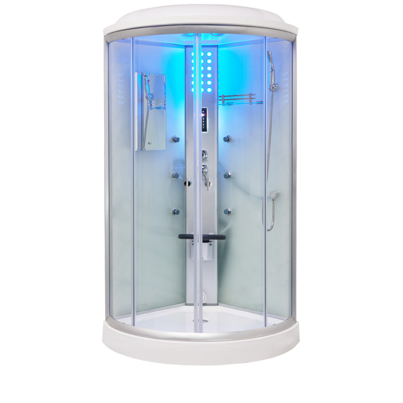 Mesa Showers Mesa WS-9090C 1 Person Corner Steam Shower - 36"L x 36"W x 85"H