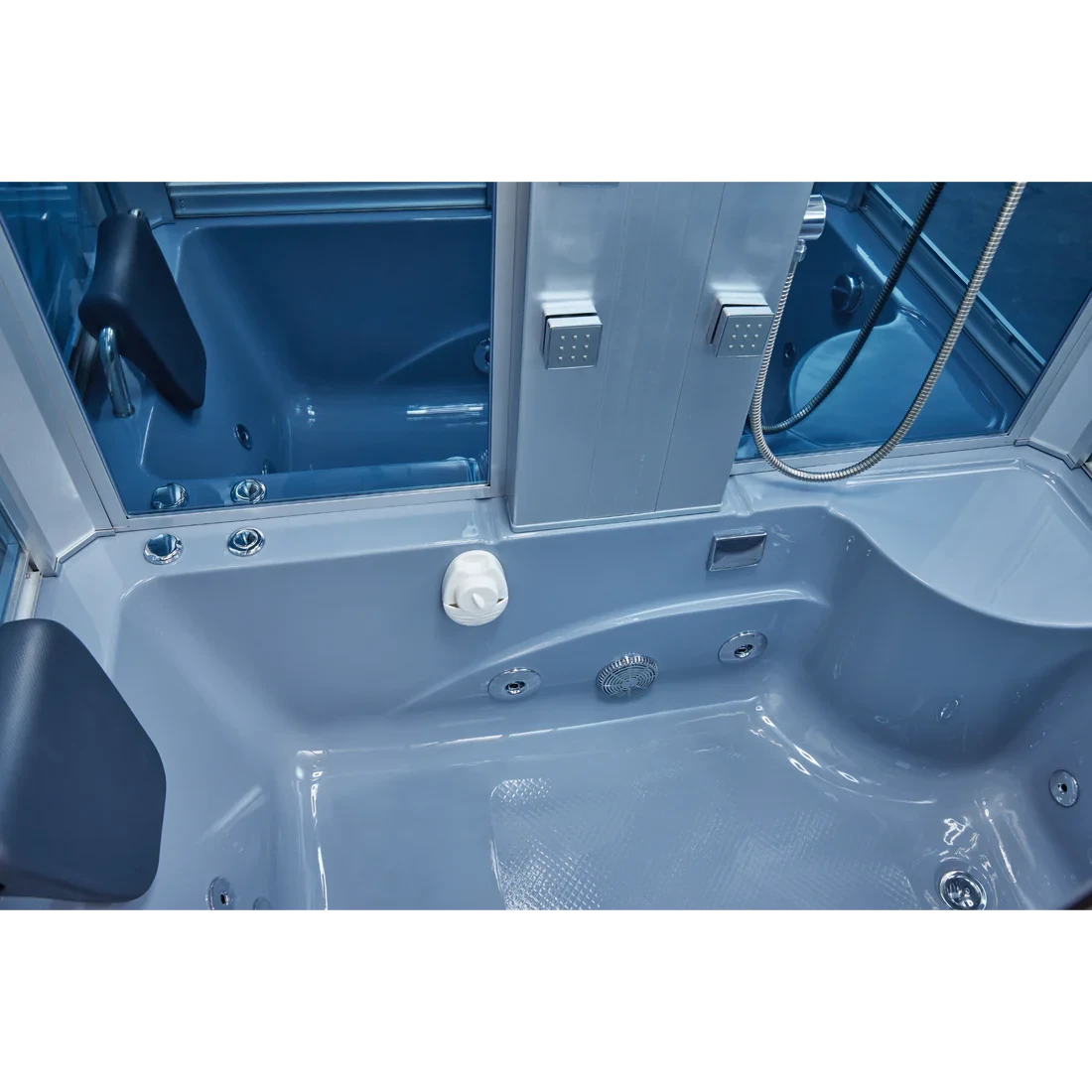 Mesa Showers Mesa WS-501 Yukon Steam Shower With Jetted Tub - 59"x 33.5"x 87"