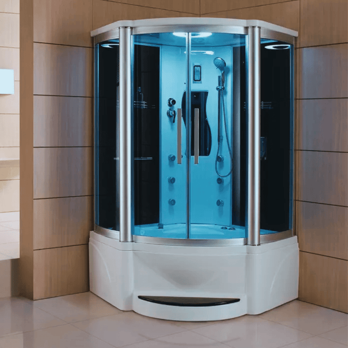 Mesa WS-609P Steam Shower Tub Combo - 48" x 48" x 85"