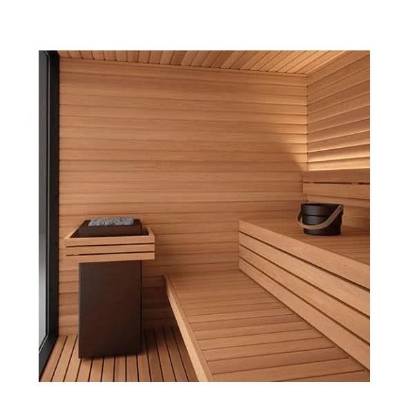 Auroom Saunas Auroom Mira L 5-Person Outdoor Modular Cabin Sauna Kit