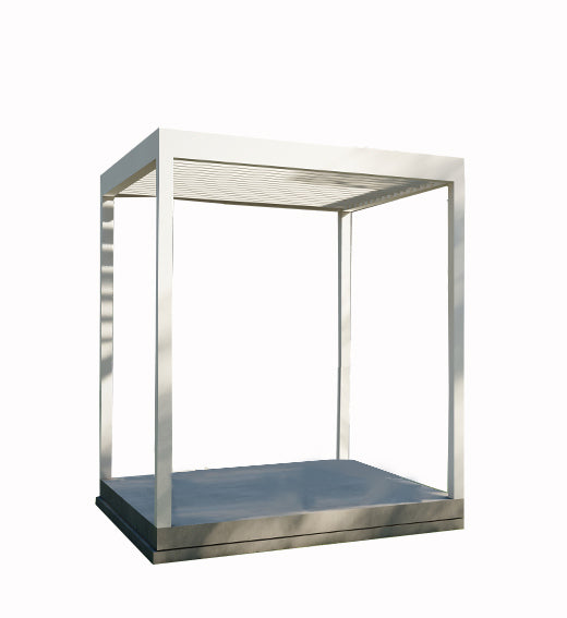 My Sauna World Outdoor Furniture Forever Shade Modern Design Louvered Aluminum Pergola