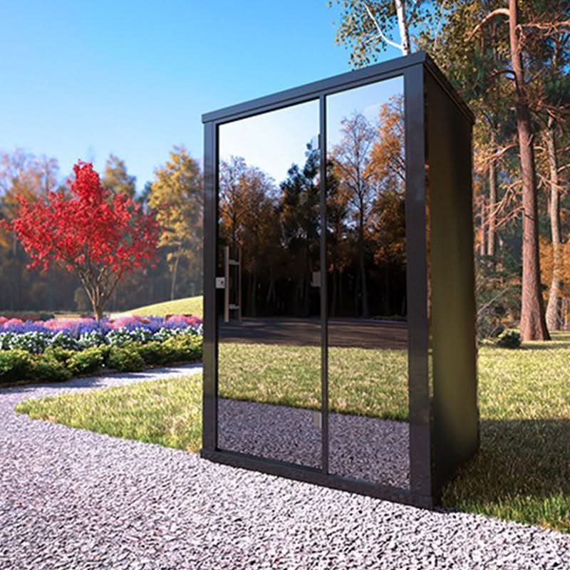 Haljas Saunas Haljas Hele Nano 2 Person Outdoor Sauna House