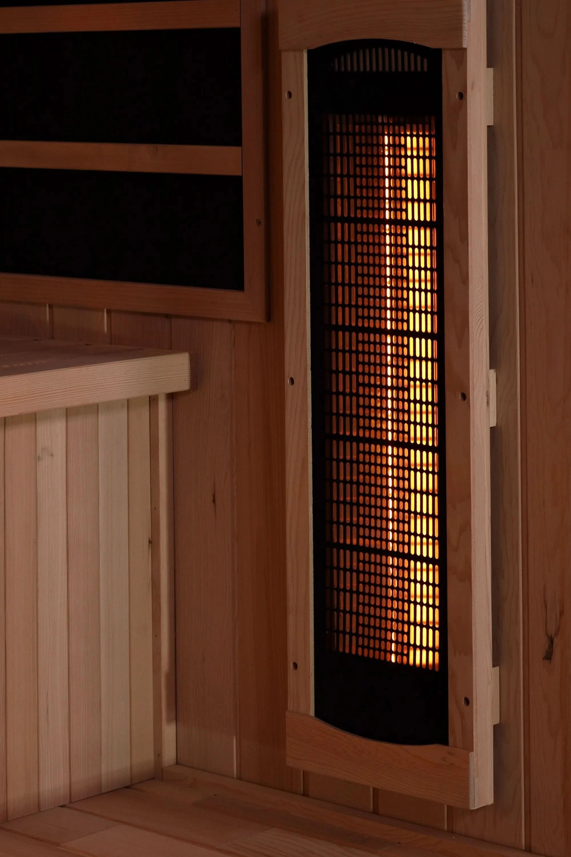 Golden Designs Saunas Golden Designs 2025 Reserve Edition 3 Person Full Spectrum with Himalayan Salt Bar (GDI-8030-03)