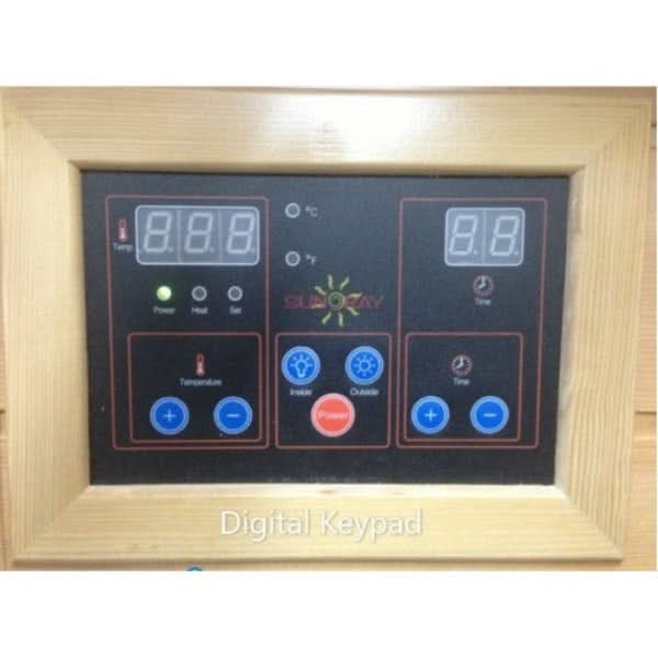 Sunray Saunas Sunray Evansport 2-Person Indoor Infrared Sauna