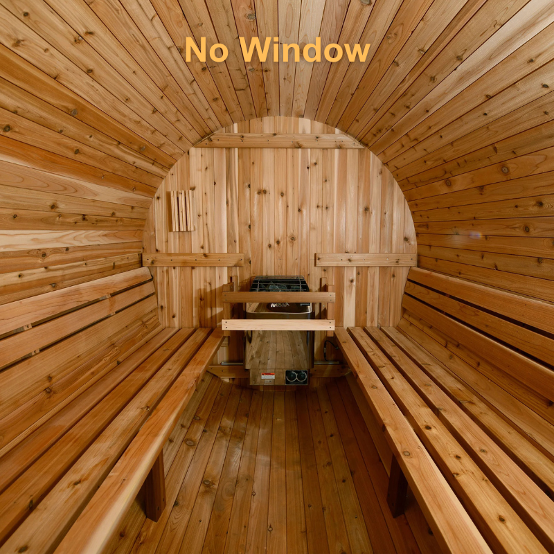 Almost Heaven Salem 2 Person Standard Barrel Sauna