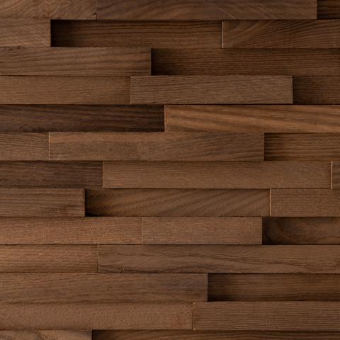EmotionWood Accessories EmotionWood Noble 23 Thermo-Ash Decorative Sauna Wall Panel, 4.52" x 30.11"