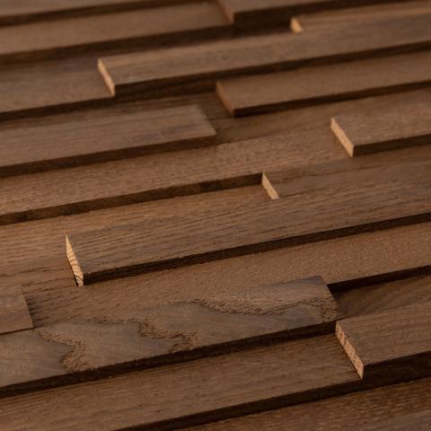 EmotionWood Accessories EmotionWood Noble 23 Thermo-Ash Decorative Sauna Wall Panel, 4.52" x 30.11"
