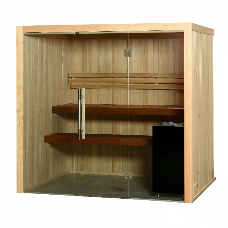 Almost Heaven Saunas Almost Heaven Oasis 4 Person Vision Series Indoor Sauna