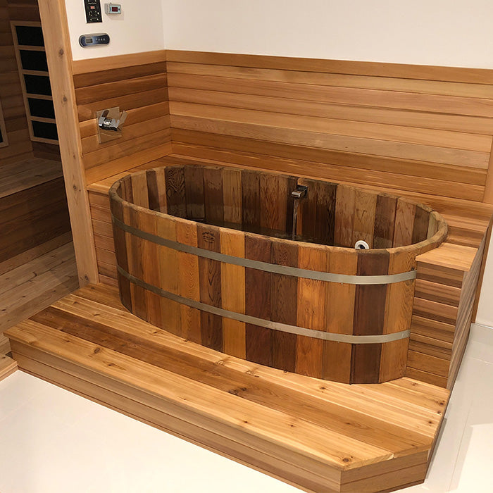 Northern Lights Hot Tubs Northern Lights Electric 2 Person Ofuro Tub Package