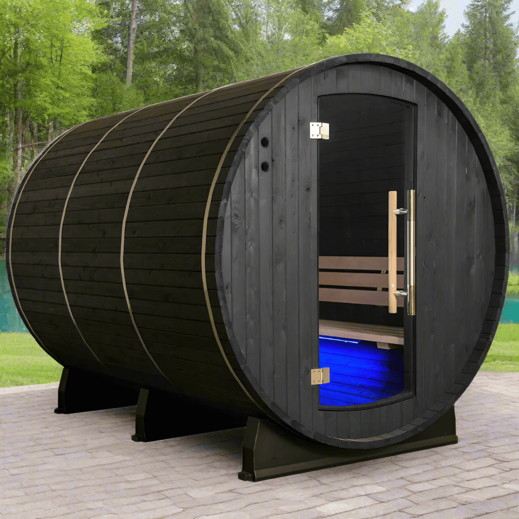 Almost Heaven Saunas Almost Heaven Seneca 6 Person Outdoor Sauna