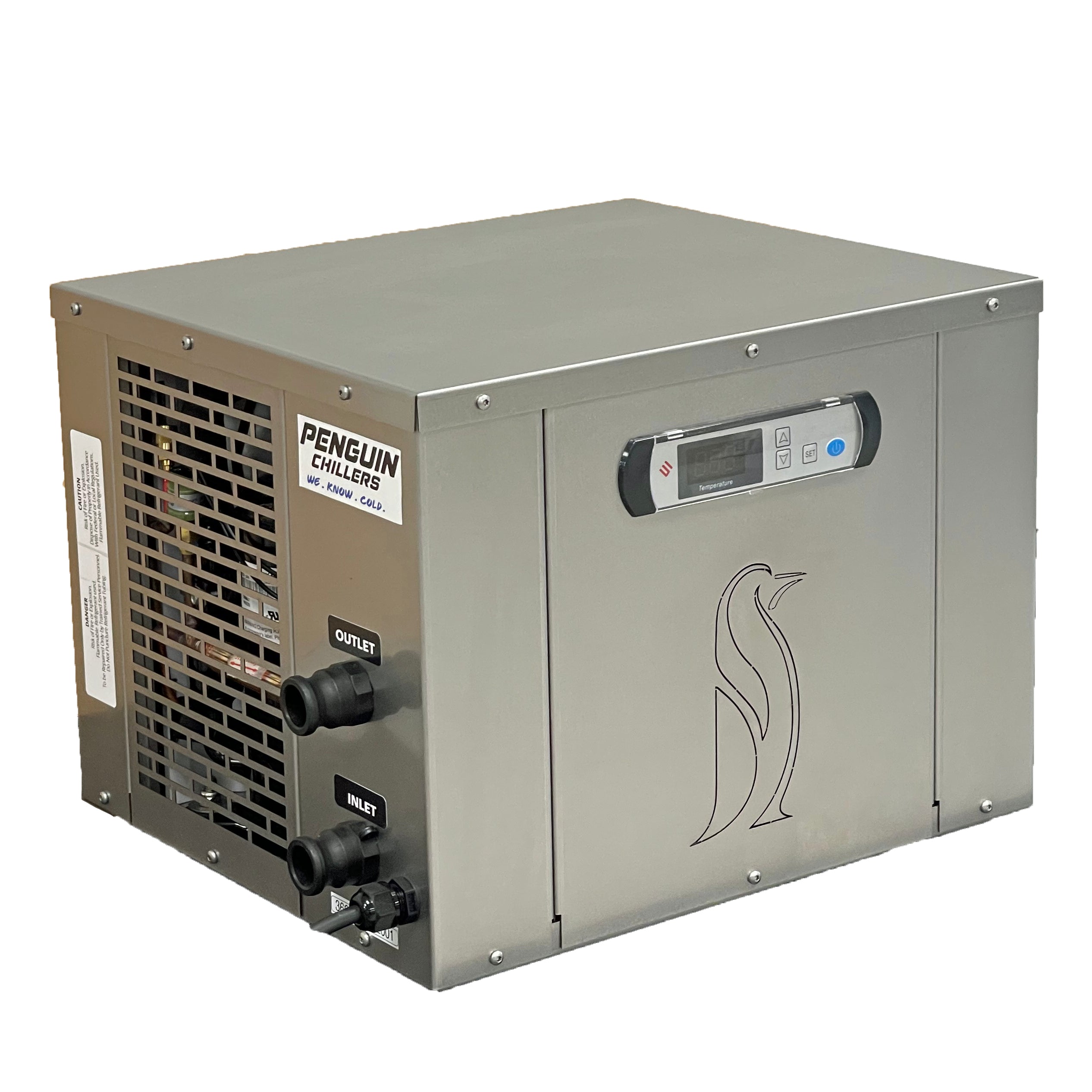 Penguin Chillers Chillers Penguin Chillers Tru Grit Inflatable Tub & Cold Plunge Therapy Chiller