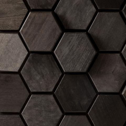 EmotionWood Accessories EmotionWood Promenade 3Dimensional Decorative Sauna Wall Panel, 12.20" x 17.32"