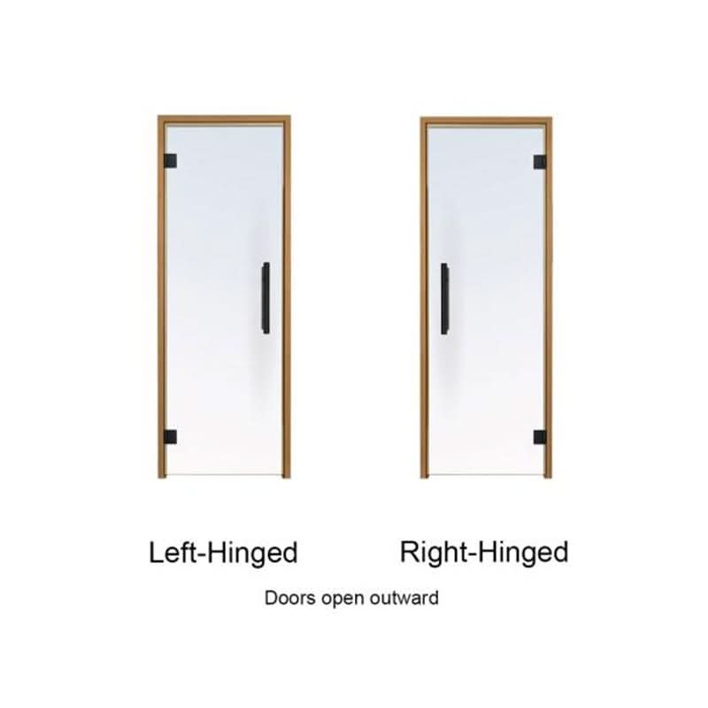 ProSaunas Accessories Prosaunas Thermo-Aspen Frame Tinted ADA Glass Sauna Door 36x81