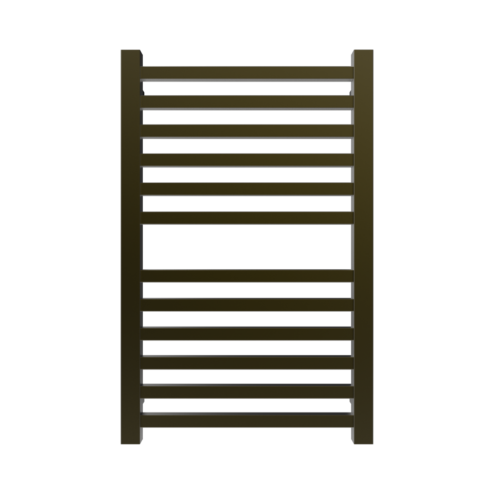 Amba Sauna Accessories Q2132BB.2 - Brushed Bronze Amba Quadro Q2132 12 Bar Hardwired Towel Warmer