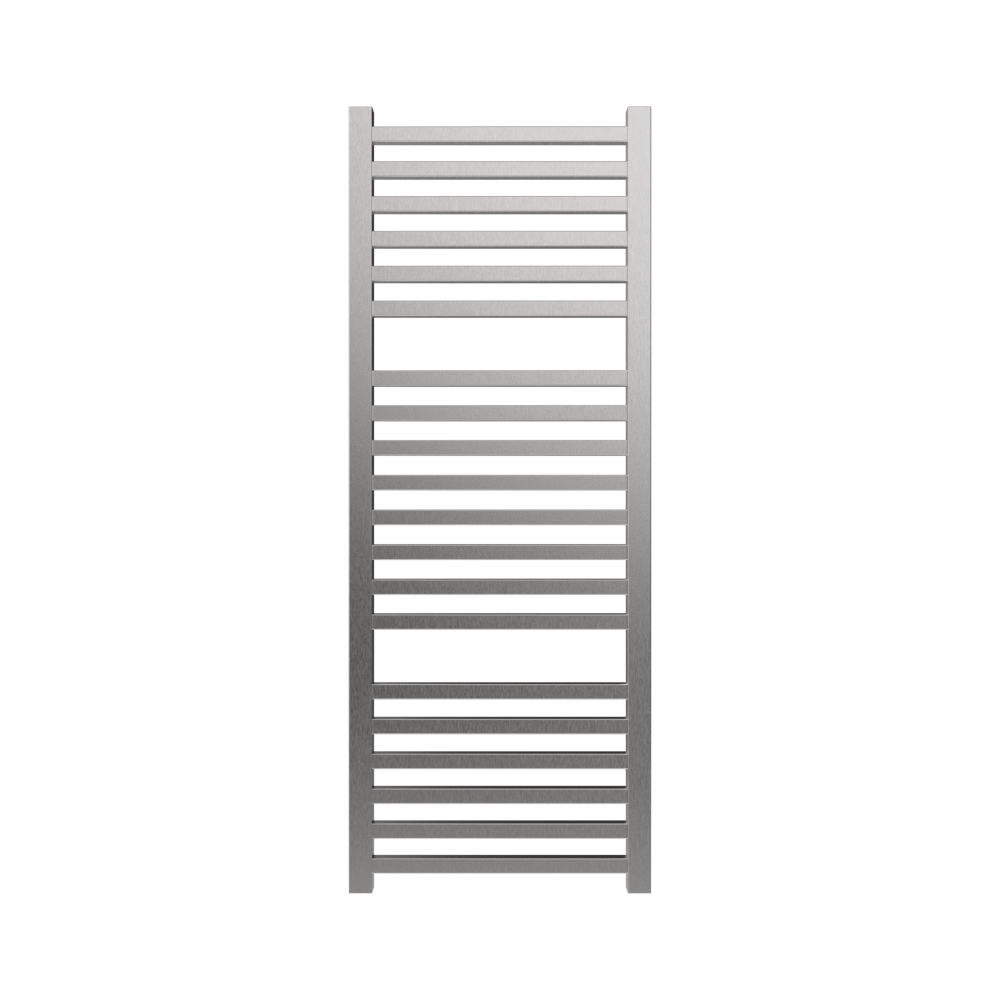 Amba Sauna Accessories Q2154B.2 - Brushed Amba Quadro Q2154 20 Bar Hardwired Towel Warmer