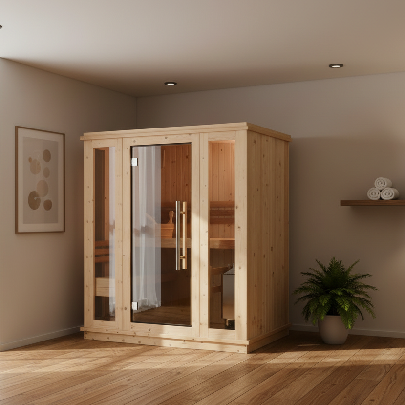 Almost Heaven Saunas Almost Heaven 2-3 Person Auburn Indoor Sauna