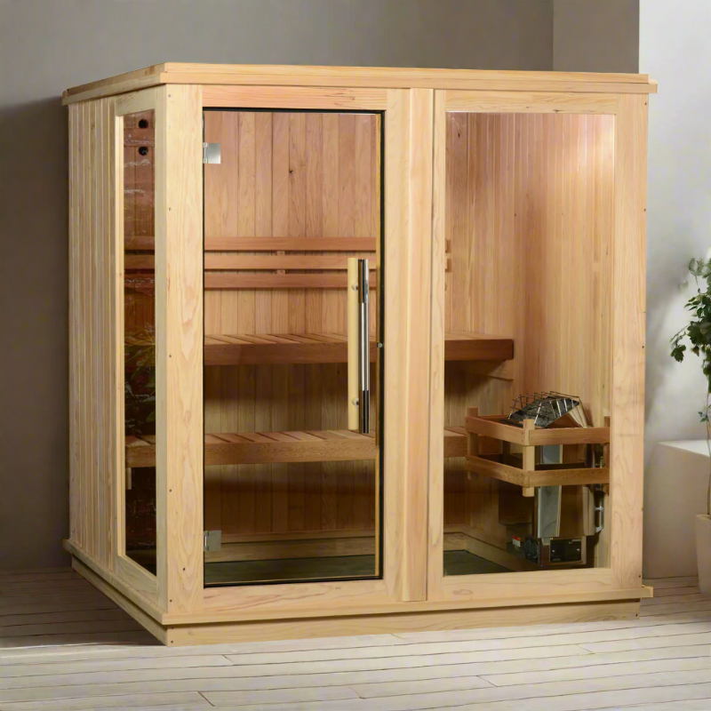 Almost Heaven Saunas Almost Heaven Grayson 4 Person Indoor Sauna