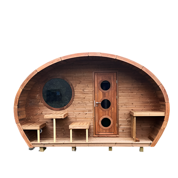 SaunaLife Saunas SaunaLife Model G11 8 Person Outdoor Sauna