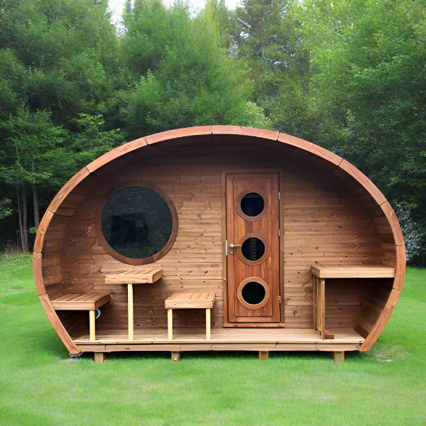 SaunaLife Saunas SaunaLife Model G11 8 Person Outdoor Sauna