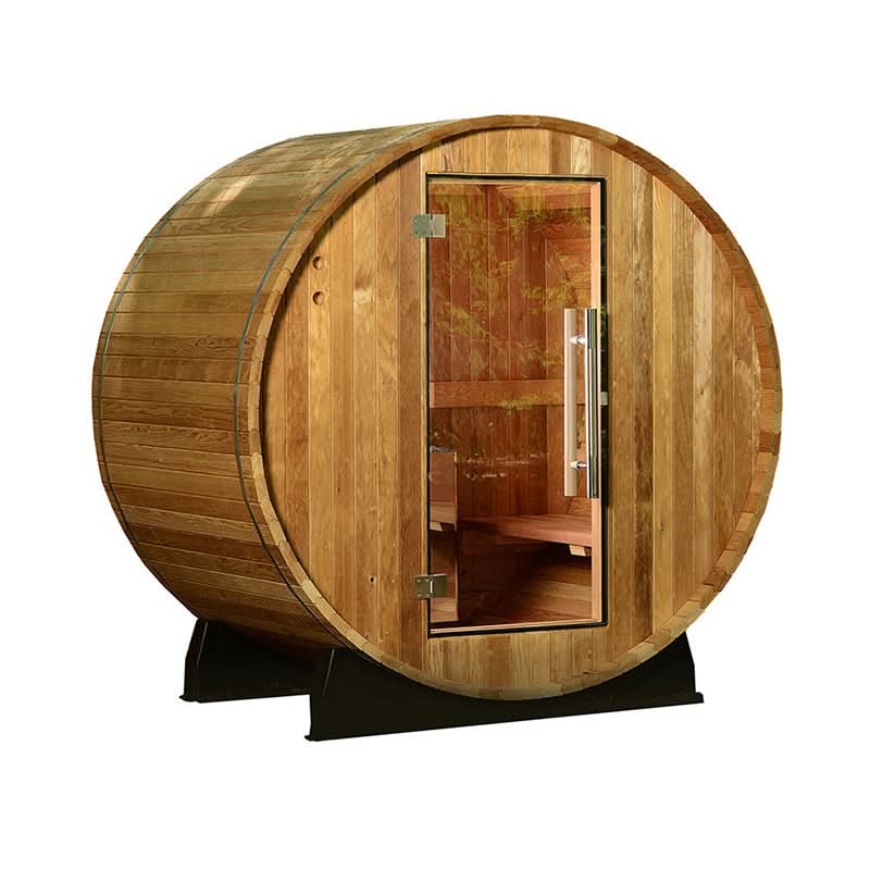 Almost Heaven Saunas Almost Heaven Salem 2 Person Standard Barrel Sauna