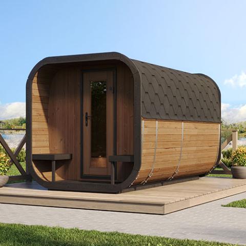 SaunaLife Saunas SaunaLife CL12GCP Luxury Sauna Suite Kit