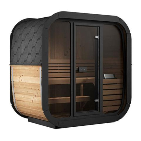 SaunaLife Saunas SaunaLife Model CL4G 3 Person Cube-Series Outdoor Sauna Kit