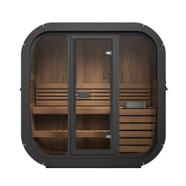 SaunaLife Saunas SaunaLife Model CL4G 3 Person Cube-Series Outdoor Sauna Kit