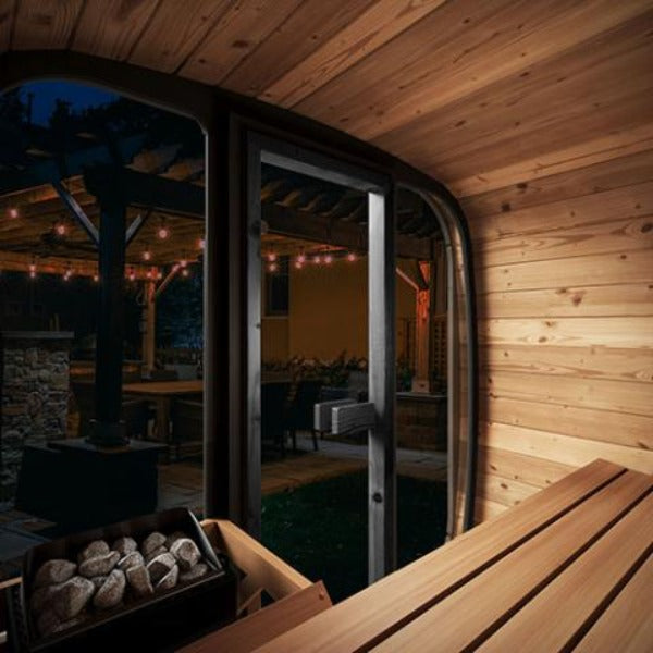 SaunaLife Saunas SaunaLife Model CL4G 3 Person Cube-Series Outdoor Sauna Kit