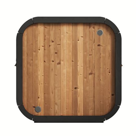 SaunaLife Saunas SaunaLife Model CL5G 4 Person Cube-Series Outdoor Sauna Kit