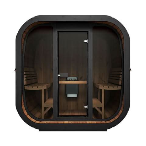 SaunaLife Saunas SaunaLife Model CL7G 6 Person Cube-Series Outdoor Sauna Kit