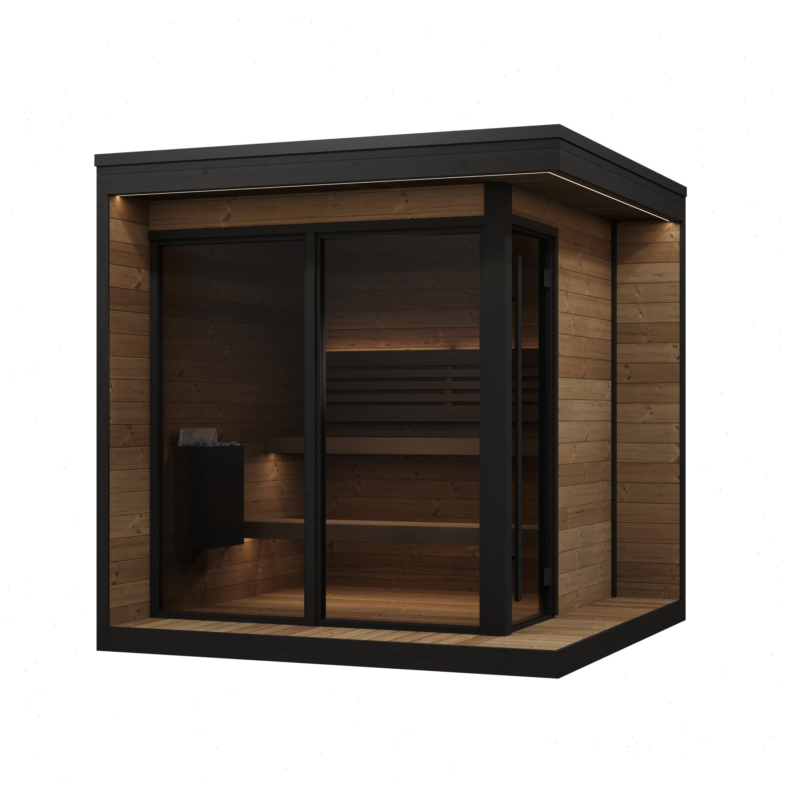 SaunaLife Saunas SaunaLife GL6 Outdoor Sauna Kit