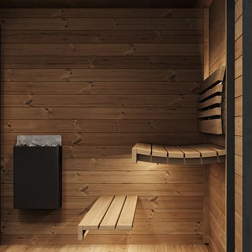 SaunaLife Saunas SaunaLife GL6 Outdoor Sauna Kit