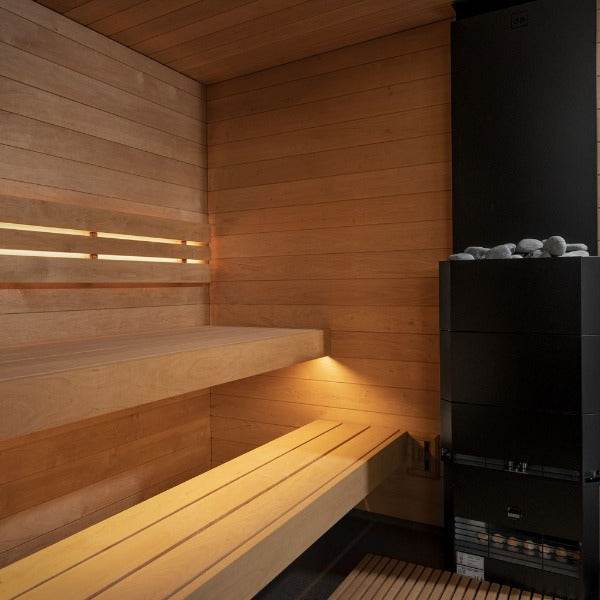 SaunaLife Model G6 Pre-Assembled Outdoor Home Sauna - My Sauna World