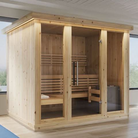 SaunaLife Saunas SaunaLife 4-6 Person Model X7 Indoor Home Sauna