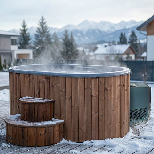SaunaLife Cold Plunge Tubs SaunaLife Model S2B 2-Person Cold/Hot Immersion Tub Package