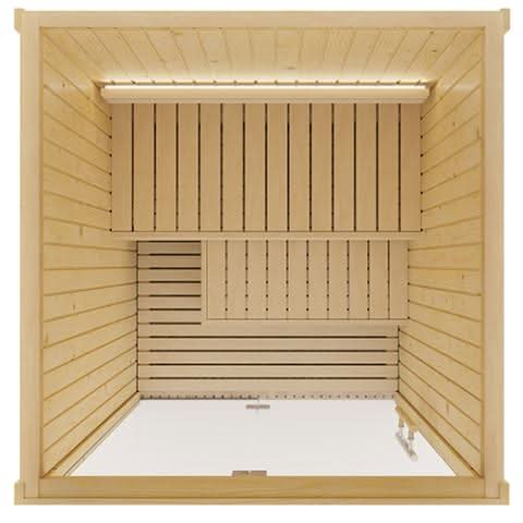 SaunaLife Saunas SaunaLife Model X2 1-2 Person XPERIENCE Series Indoor Home Sauna