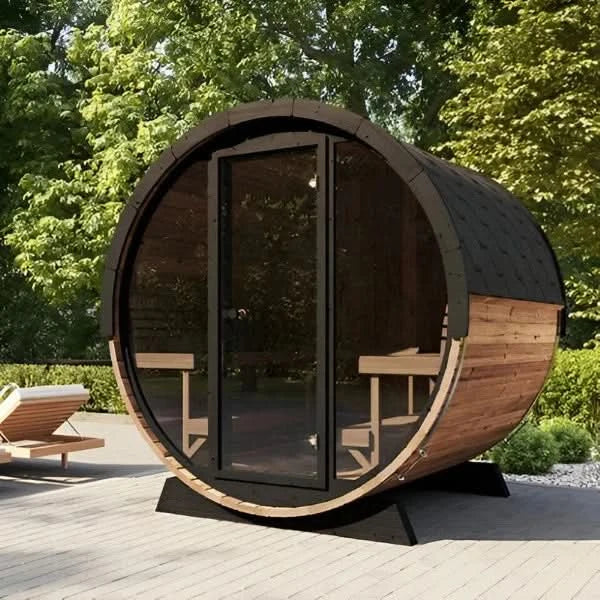 SaunaLife Saunas SaunaLife Model EE8G 6 Person Sauna Barrel
