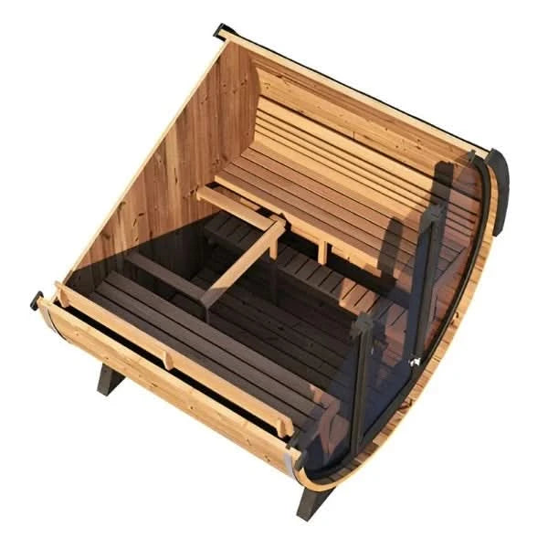 SaunaLife Saunas SaunaLife Model EE8G 6 Person Sauna Barrel