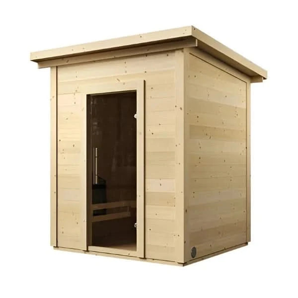 SaunaLife Saunas SaunaLife Model G2 4 Person Outdoor Home Sauna Kit