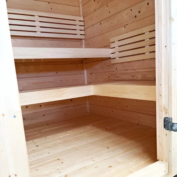 SaunaLife Saunas SaunaLife Model G2 4 Person Outdoor Home Sauna Kit