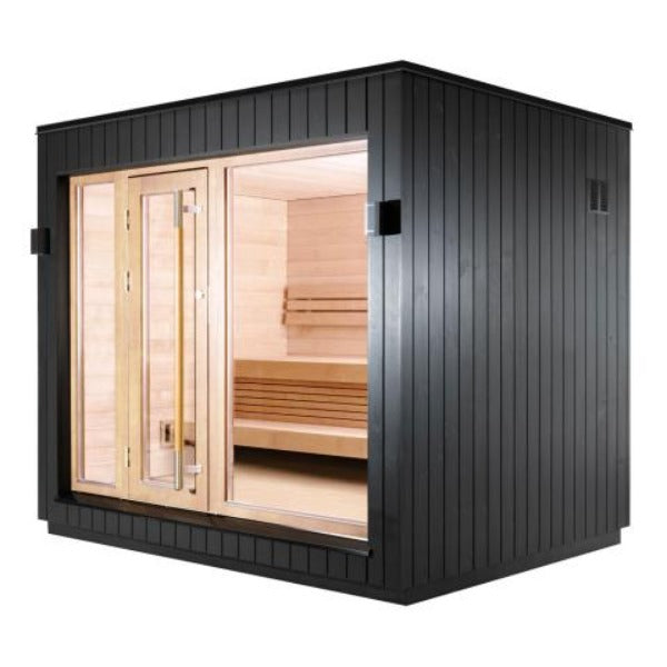 SaunaLife Saunas SaunaLife Model G7 6 Person Garden Series Pre-Assembled Outdoor Home Sauna