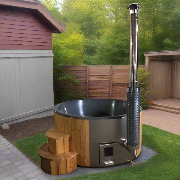 SaunaLife Hot Tubs SaunaLife Model S4N Wood-Fired Hot Tub