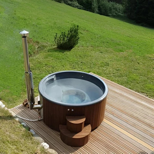 SaunaLife Model S4N Wood-Fired Hot Tub - My Sauna World