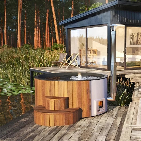 SaunaLife Hot Tubs SaunaLife Model S4N Wood-Fired Hot Tub