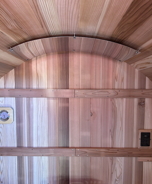Sauna Shield Accessories Sauna Shield Barrel Sauna Heat Shield