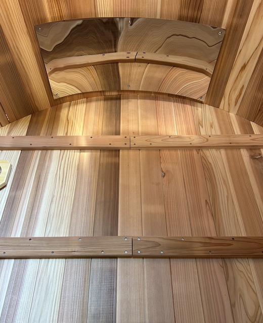 Sauna Shield Accessories Sauna Shield Barrel Sauna Heat Shield