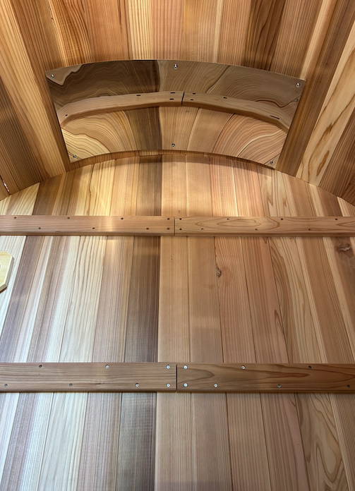 Sauna Shield Accessories Sauna Shield Barrel Sauna Heat Shield