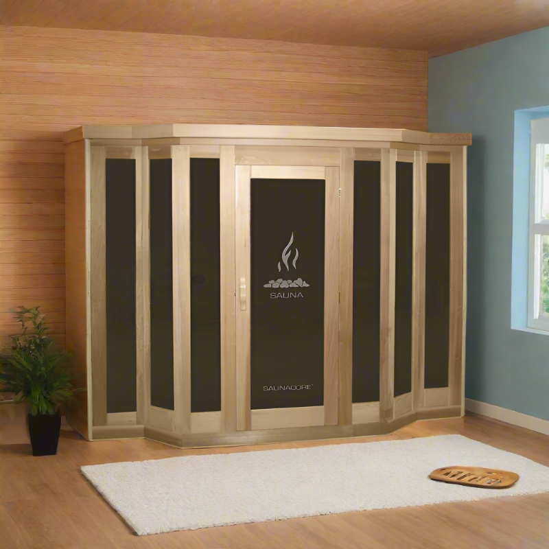 Saunacore Saunas Saunacore Vu-Classic Style Sauna V7x9